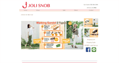 Desktop Screenshot of jolisnob.net